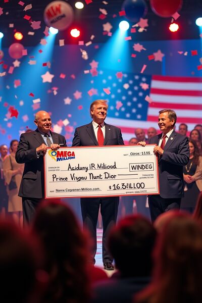 winnaar van mega millions loterij in amerika
